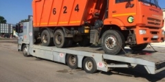 Транспортировка грузовых автомобилей и спецтехники на эвакуаторах