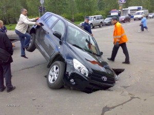 Что делать с автомобилем, попавшим в аварию?